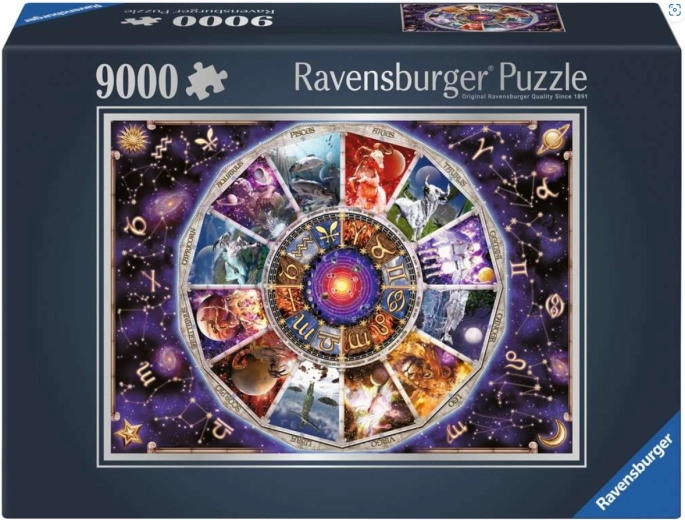 Ravensburger puzle Astrologija, 9000 detaļu