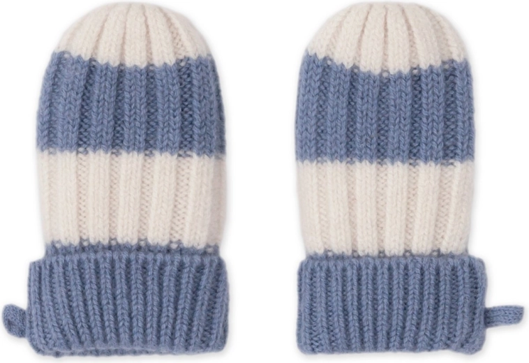 Lodger merino cimdi Stripe Stone 0–12 mēneši