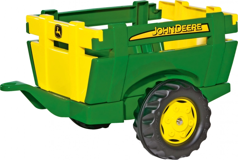 Rolly Toys John Deere piekabe ar atveramām sānu malām