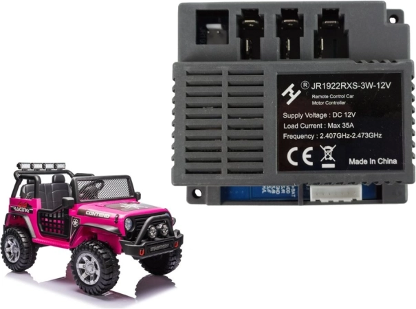Vadības bloks JR1922RXS-3W 12V bērnu elektriskajiem auto XMX618 un XMX608
