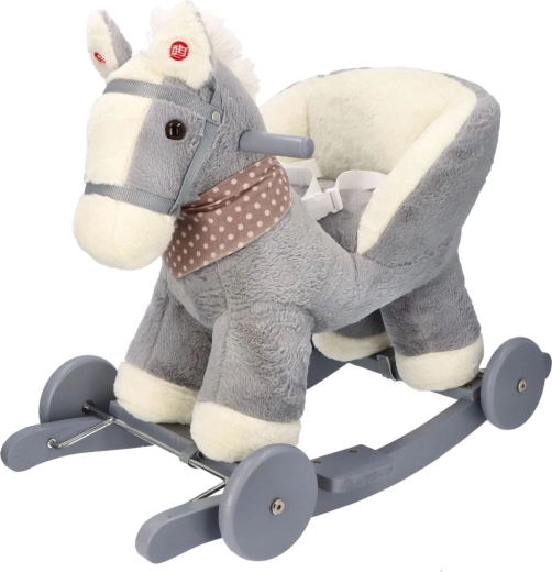 Rocking Horse with Wheels and Seat