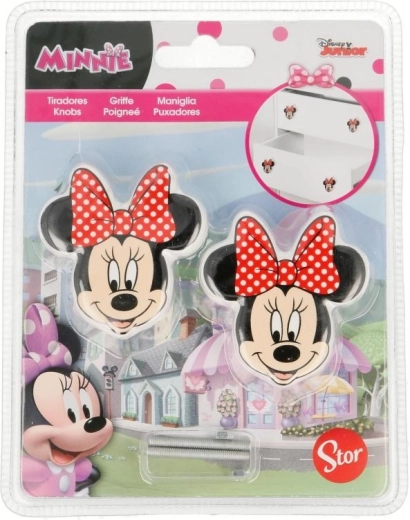 Komplekts ar 2 gab. atvilktņu rokturiem Minnie