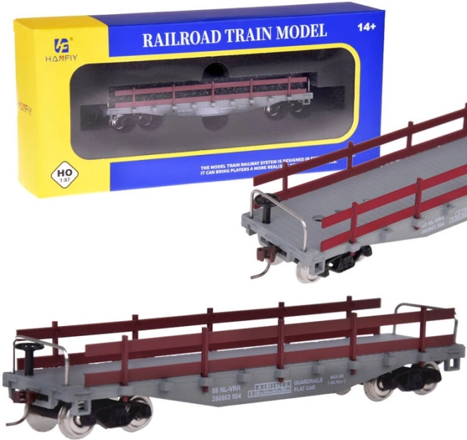 Atvērts kravas vagons H0 modeļu dzelzceļam 1:87