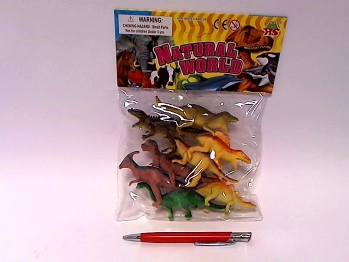 Dinozauru figūriņu komplekts 6–8 cm (8 gab.)