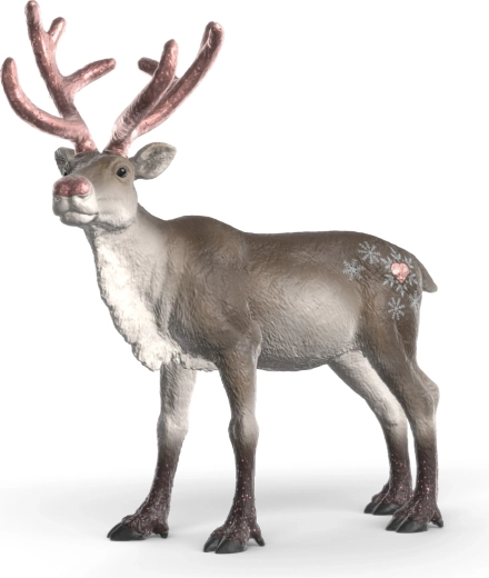 Christmas Reindeer in Rose Gold