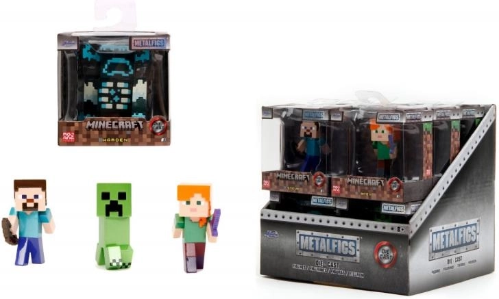 Minecraft metal collectible figure MetalFigs (character mix) 6.5 cm - 1 piece