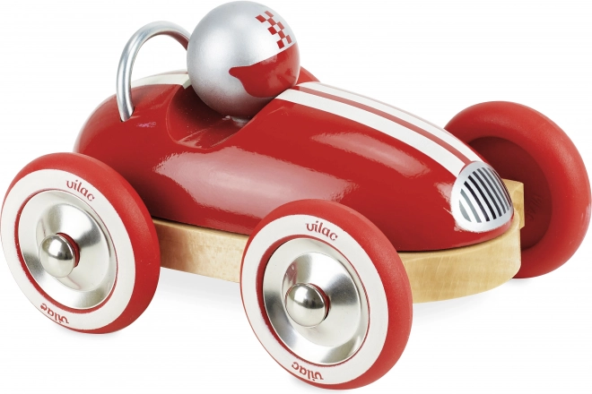 Vintage koka auto Roadster, sarkans