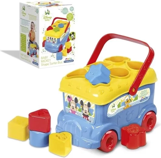 Clementoni Baby Šķirošanas autobuss Disney Mickey