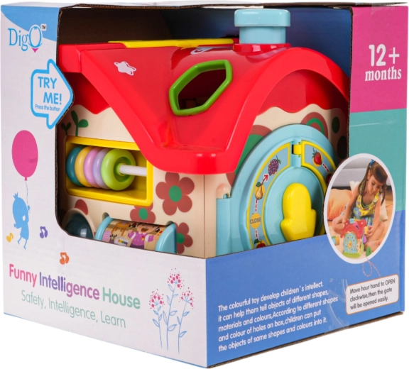 Multifunctional Playhouse with Shape Sorter