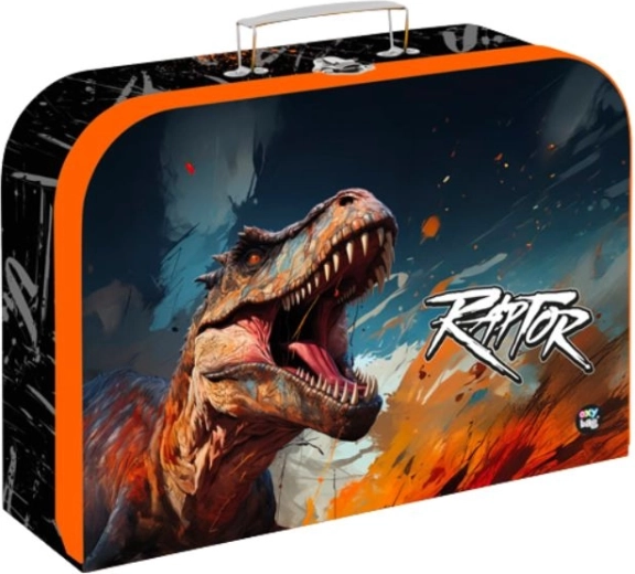 Children's laminate briefcase Dino 34 cm