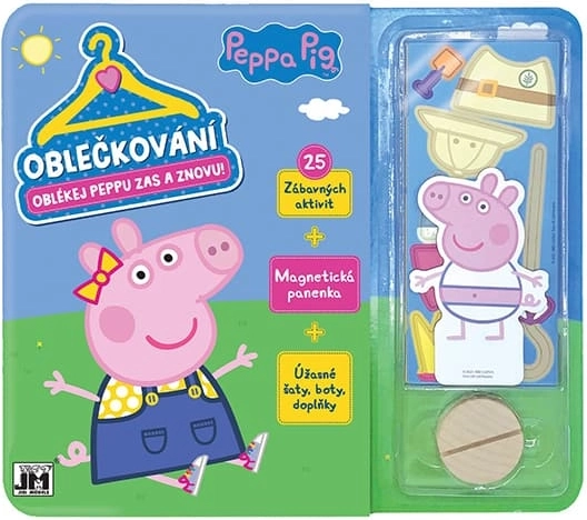 Saģērbšana Peppa Cūciņa – magnētiskais modes komplekts