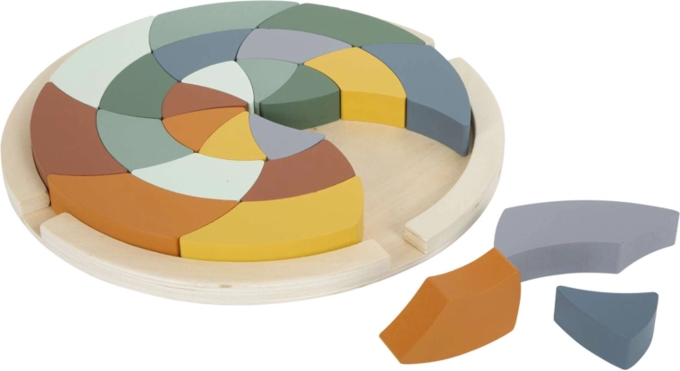 Puzzle and construction set in one
