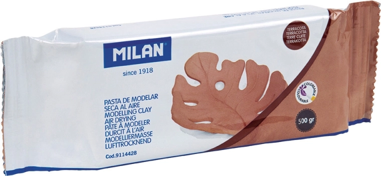 Pašcietējoša modelēšanas masa terrakota 500 g