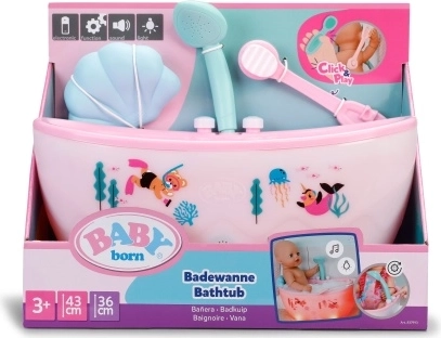BABY born burvju vanna tv