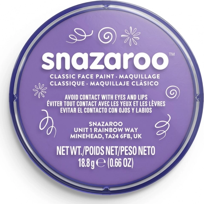 Snazaroo face paint light purple 18 ml