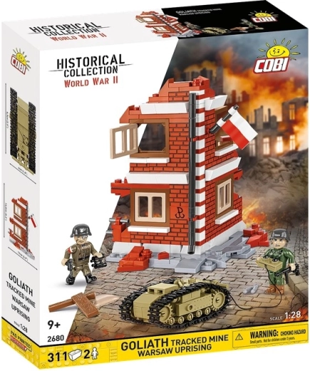 Cobi Historical Collection WWII Goliath – remote-controlled mine from the Warsaw Uprising