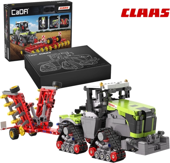 CaDA konstruktoru komplekts – CLAAS XERION 5000 TRAC TS kāpurķēžu traktors 1:32 (1336 detaļas)