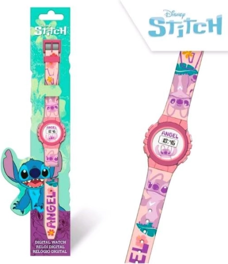 Digitālais bērnu pulkstenis Lilo un Stitch