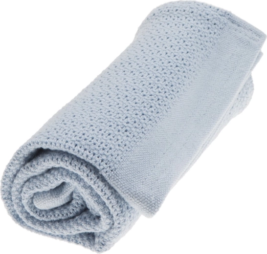 VINTER & BLOOM sega no organiskās kokvilnas Soft Grid True Blue