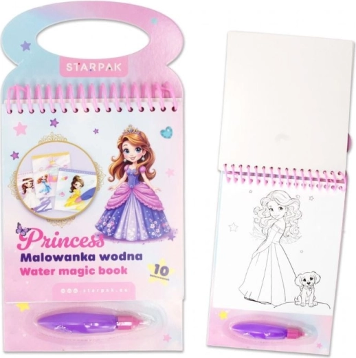 Ūdens krāsojamā grāmata “Princeses”