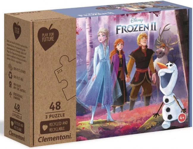 Children's Puzzle Frozen II - 3x48 pieces