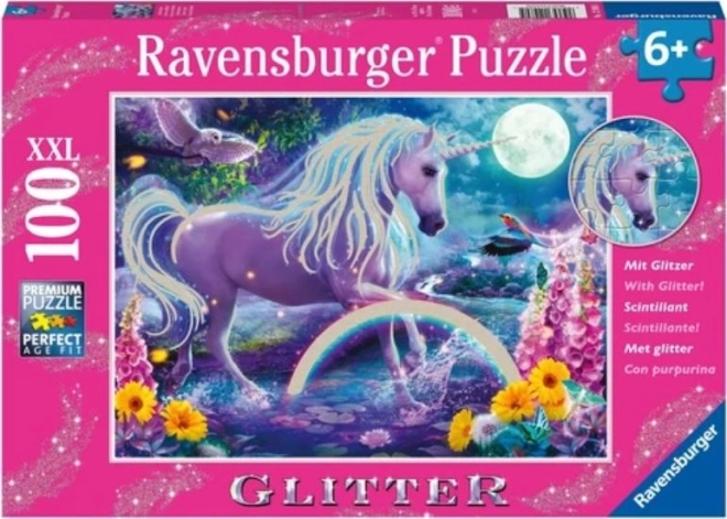 Ravensburger puzzle with a sparkling unicorn 100 pieces