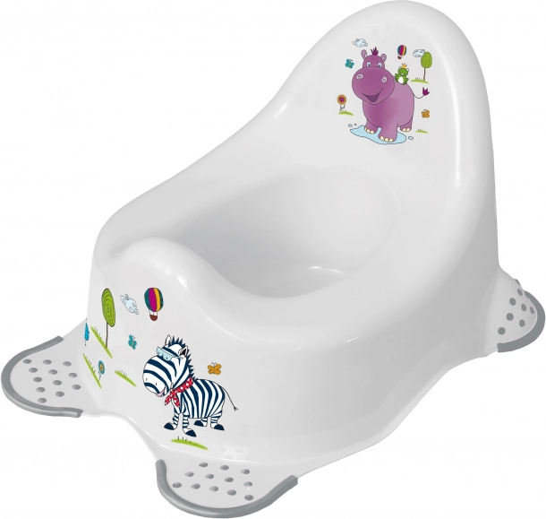 Children's potty "Hippo", White