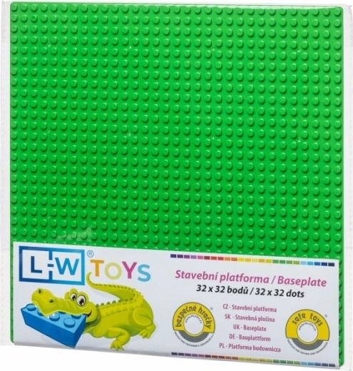 Pamata būvplāksne 32×32 gaiši zaļa
