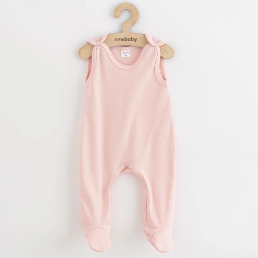Zīdaiņu rāpuļtērps NEW BABY Classic II, gaiši rozā (62, 3–6 mēneši)