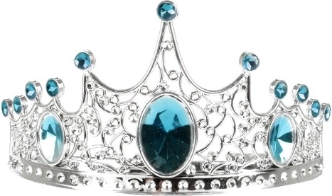 Mirdzošs kronis karaliskam izskatam