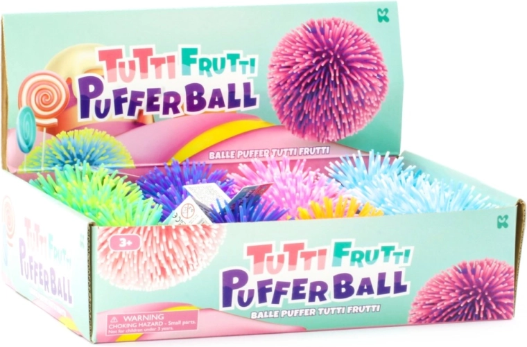 Pinkaina sensorā bumbiņa Tutti Frutti 11,5 cm