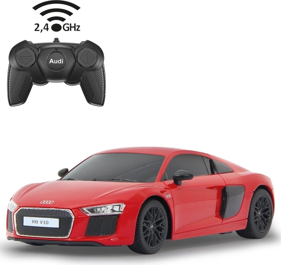 Jamara Audi R8 2015 RC automašīna 1:24, sarkana — 1 gab.