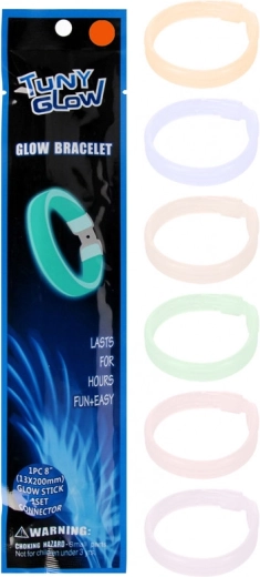 Glow bracelet for kids 20 cm