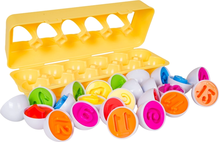 12 olas ar skaitļiem 1–12