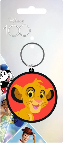 Rubber Keychain THE LION KING Simba
