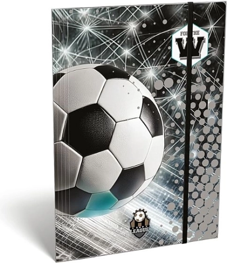 LizzyCard Top League dokumentu mape A5 ar elastīgo gumiju