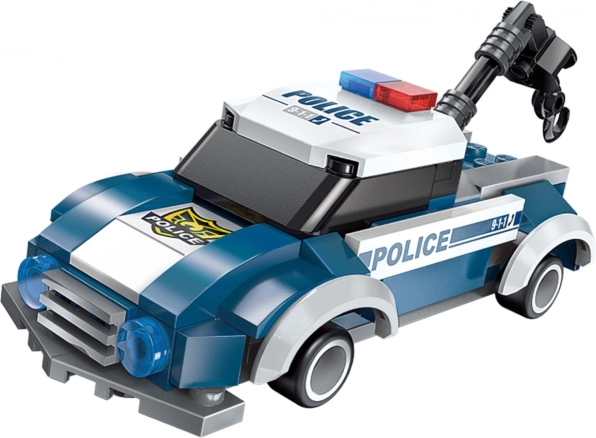Qman Raging Warrior – policijas auto ar vinču