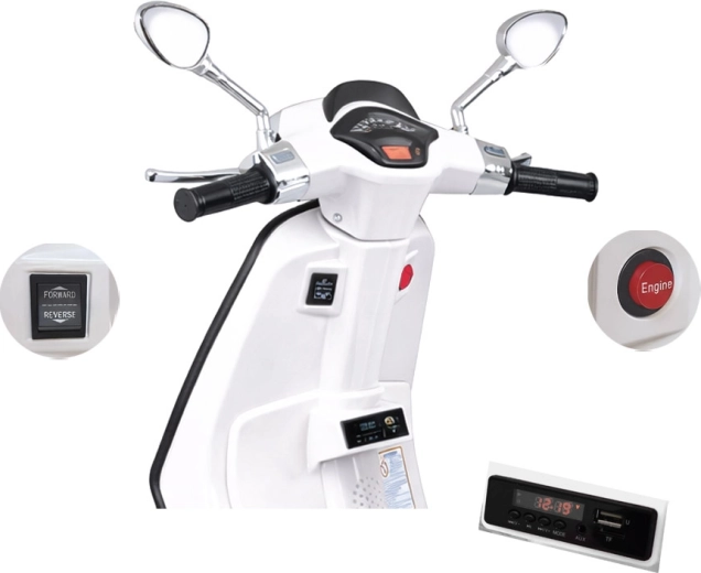 Multimediju panelis ar FM, USB un SD