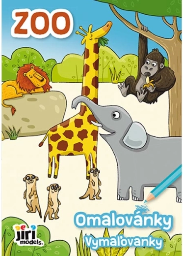 Krāsojamā grāmatiņa A5 zoo