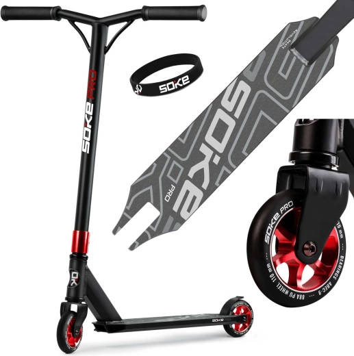 SOKE PRO Freestyle Scooter Red