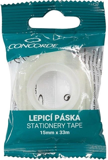 Caurspīdīga līmlente Concorde 15 mm × 33 m