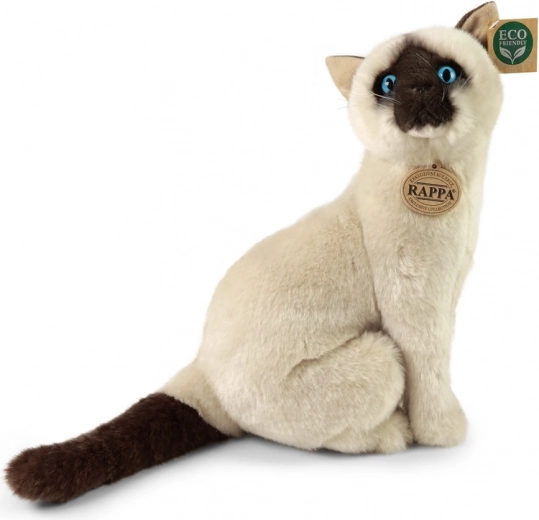 Plush Siamese Cat 30 cm eco friendly