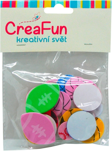 Krāsainu bumbiņu komplekts 3,2 cm – 25 gab.