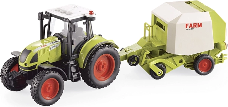 Farm Tractor with Trailer 1:16 with Lights and Sounds