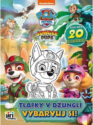 Coloring Book Paw Patrol: Paws in the Jungle