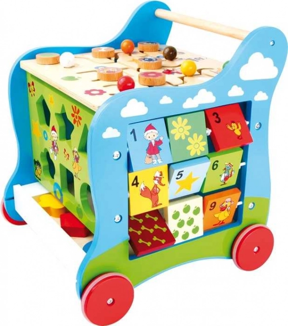 Small Foot Walker and Activity Cube Sandmann