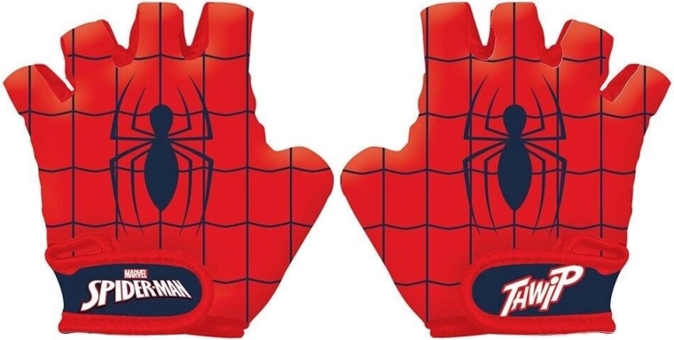 Bērnu velosipēda cimdi Marvel Spider-Man
