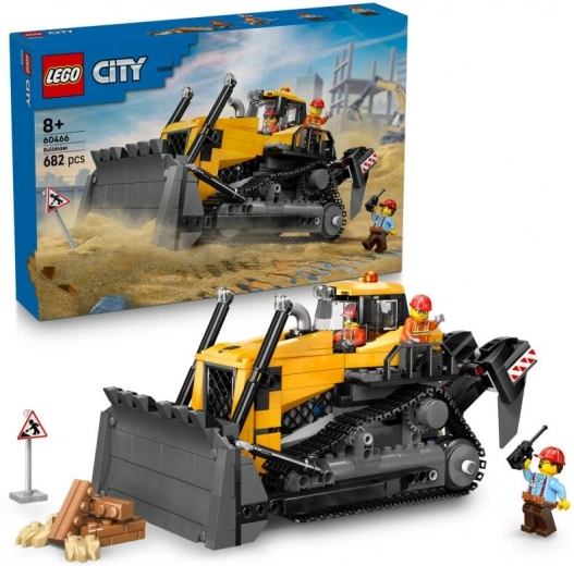 LEGO® City 60466 dzeltens buldozers