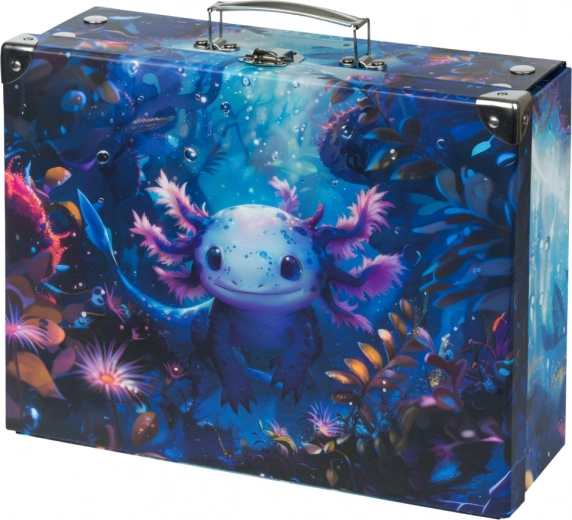 Folding School Case Axolotl Baagl