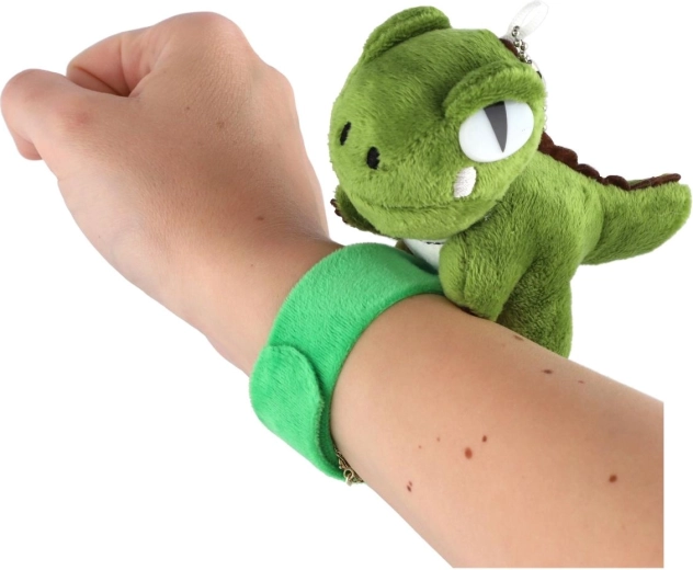 Mīksts plīša dinozaurs